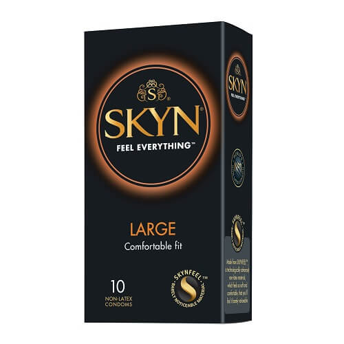 SKYN LARGE NON LATEX CONDOMS 10 PACK image 0