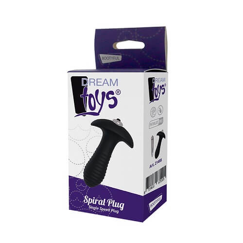 SPIRAL SILICONE ANAL VIBRATOR image 1