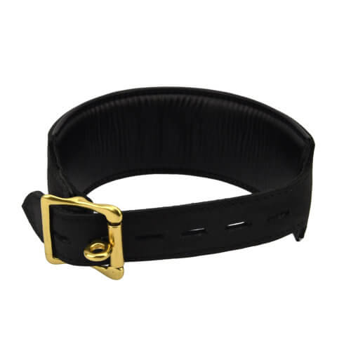 BOUND NIOR NUBUCK LEATHER COLLAR WITH O RING image 5