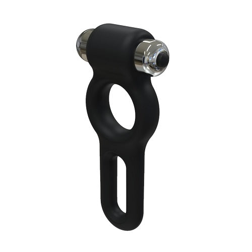 JOYRINGS SILICONE VIBRATING COCK & BALL RING image 1