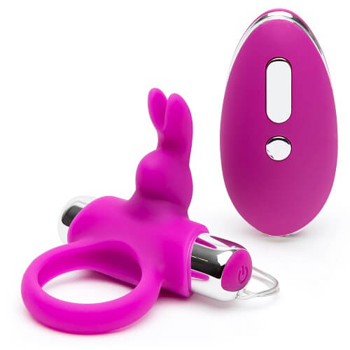 HAPPY RABBIT REMOTE CONTROL COCK RING image 0