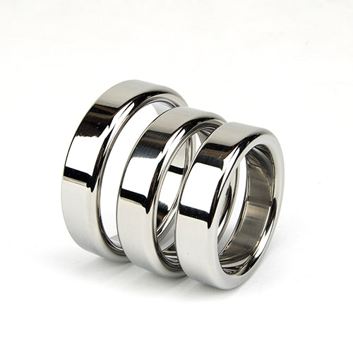 BOUND TO PLEASE METAL COCK & BALL RING image 0