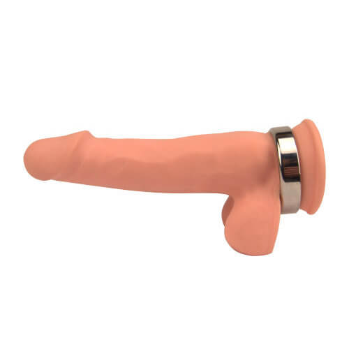 BOUND TO PLEASE METAL COCK & BALL RING image 3