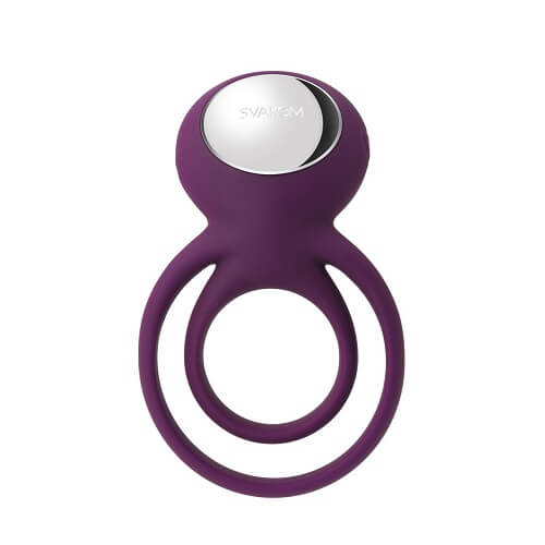 SVAKOM TAMMY RECHARGEABLE SILICONE VIBRATING LOVE RING image 4