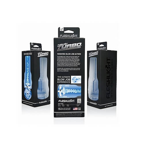 FLESHLIGHT TURBO THRUST BLUE ICE MASTURBATOR image 3