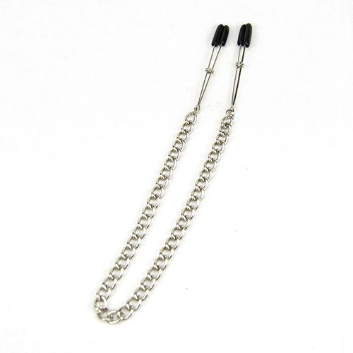 BOUND TO PLEASE NIPPLE CLAMPS + CHAIN image 0