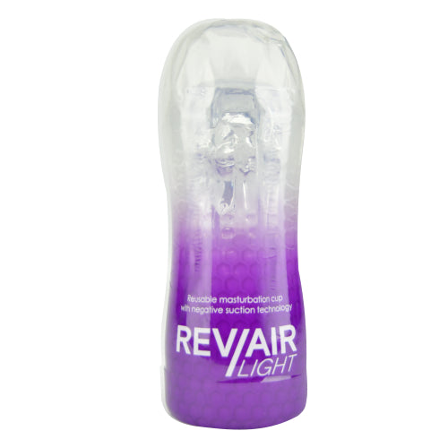 REV-AIR LIGHT REUSABLE MASTURBATION CUP image 0