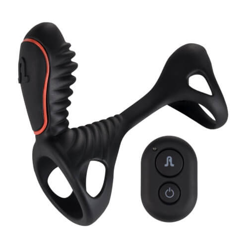 GLADIATOR COUPLES VIBRATING COCK RING image 0