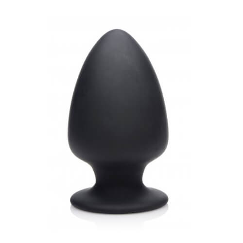 DUAL DENSITY LARGE SILICONE BUTT PLUG 5 INCHES image 0