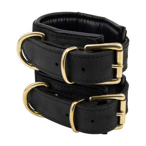 BOUND NIOR NUBUCK LEATHER SLIM WRIST CUFFS image 1