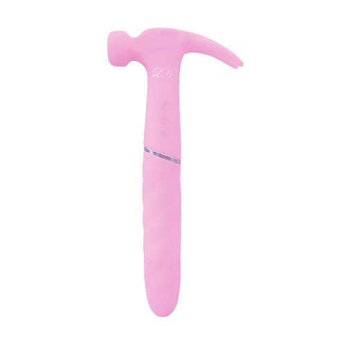 LOVE HAMMA ULTIMATE VIBRATOR STRAIGHT PINK image 0